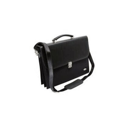 wedo-ladies-flap-over-briefcase-estuche-para-dama-negro