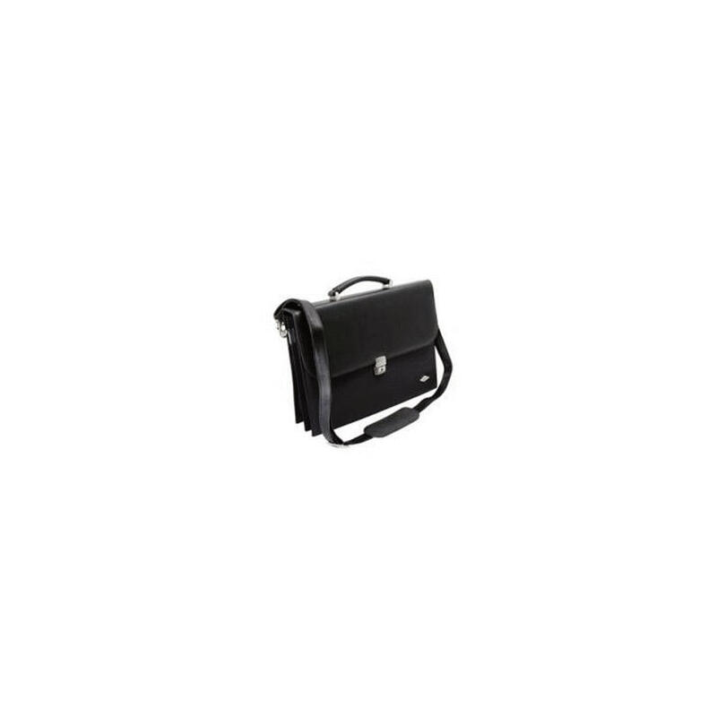 wedo-ladies-flap-over-briefcase-estuche-para-dama-negro