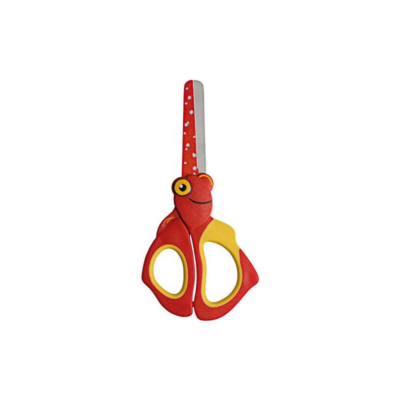 wedo-73-6001-tijera-de-escritorio-y-manualidades-universal-corte-recto-rojo-amarillo
