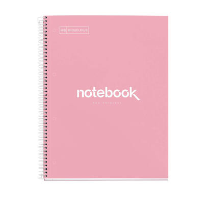 maul-a460522-cuaderno-y-block-a4-80-hojas-rosa