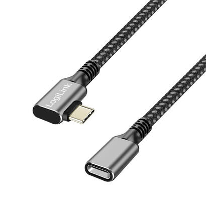 logilink-cua0111-cable-usb-usb-32-gen-2-31-gen-2-1-m-usb-c-negro-gris