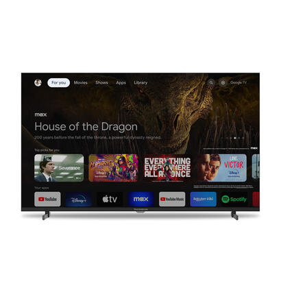 thomson-43ug4s14-tv-led-109-cm-43-pulgadas-negro-ultrahd4k-google-tv-triple-sintonizador-hdr-43ug4s14