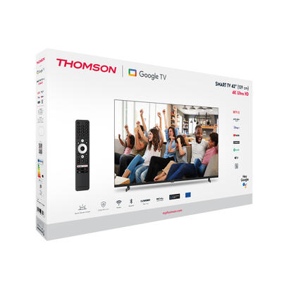 thomson-43ug4s14-tv-led-109-cm-43-pulgadas-negro-ultrahd4k-google-tv-triple-sintonizador-hdr-43ug4s14