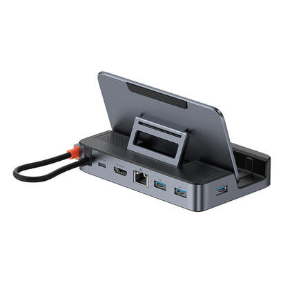 gamerx-series-6-port-type-c-hub-space-greytype-c-to-hdmi4k60hz-1usb30-3pd-1rj45-1