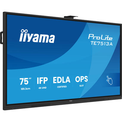 iiyama-prolite-te7513a-b1ag-75-clase-diagonal-745-visible-pantalla-lcd-con-retroiluminacion-led-senalizacion-digital-interactiva