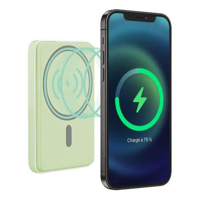 tnb-banco-de-energia-de-5000-mah-compatible-con-magsafe-verde