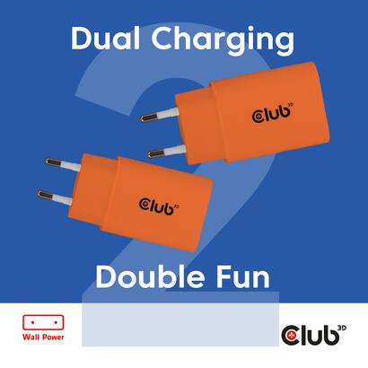 club3d-lifemyle-cargador-usb-c-30watt-2mk-naranja-retail