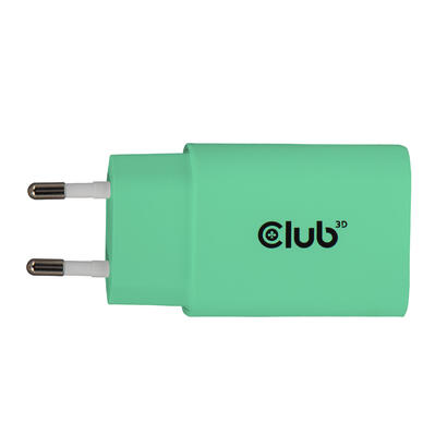 club3d-lifemyle-cargador-usb-c-30watt-2mk-verde-retail