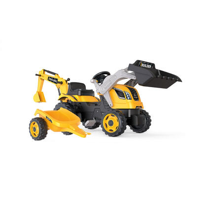 smoby-traktor-builder-max-con-remolque-vehiculo-infantil-amarillo-7600710304