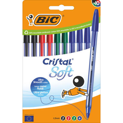 bic-cristal-soft-pack-de-10-boligrafos-de-bola-punta-media-de-12mm-trazo-045mm-escritura-mas-fluida-colores