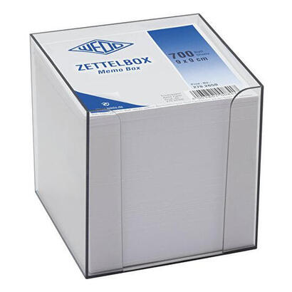 wedo-270-2650-nota-autoadhesiva-plaza-transparente-blanco-700-hojas