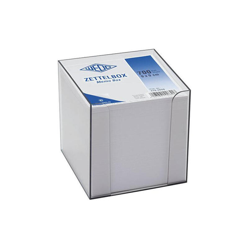 wedo-270-2650-nota-autoadhesiva-plaza-transparente-blanco-700-hojas