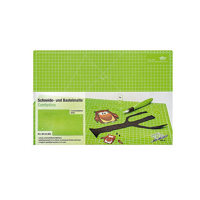 wedo-cutting-mat-cm-45-apfelverde-schneidematte-450x300x3mm