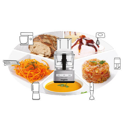 robot-de-cocina-magimix-18371-ea-650-w-1-l-plata