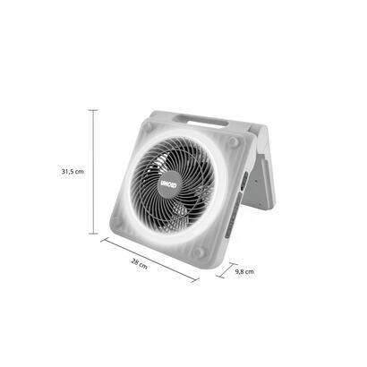 unold-solarventilator-camping-86517-gris-20-cm-ventilador-de-mano