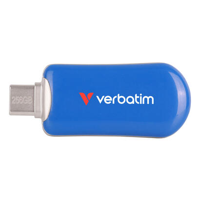 verbatim-plectra-blue-256gb-usb-c-flash-drive-30234