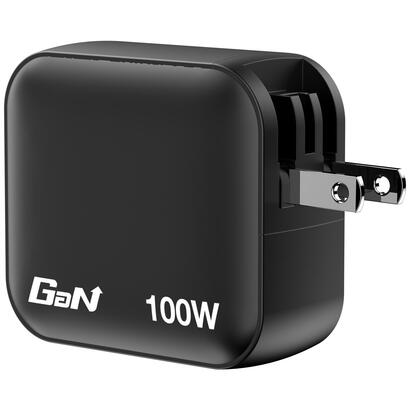 verbatim-gan-charger-100w-universal-negro-corriente-alterna-carga-rapida-interior
