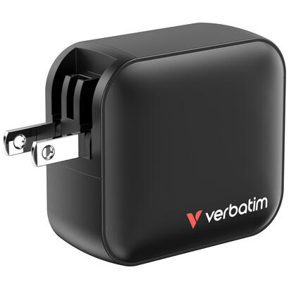 verbatim-gan-charger-100w-universal-negro-corriente-alterna-carga-rapida-interior