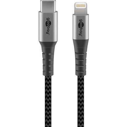 goobay-lightning-usb-c-textile-cable-with-metal-plugs-1-m-mfi-certified