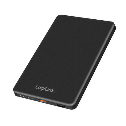 bateria-externa-power-bank-5000-2x-usb-c-magnetico-usb-c-pd-15w-negro-logilink