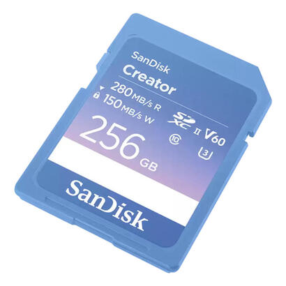 sandisk-creator-tarjeta-de-memoria-flash-256-gb-video-class-v60-uhs-ii-u3-class10-sdxc-uhs-ii