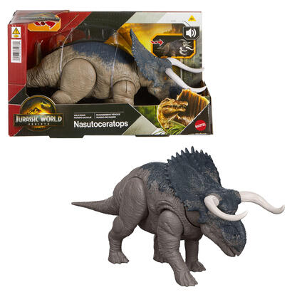 figura-mattel-jurassic-world-wild-roar-nasutoceratops-personaje-jgc81