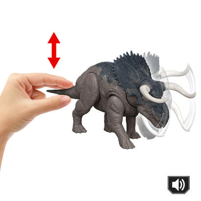 figura-mattel-jurassic-world-wild-roar-nasutoceratops-personaje-jgc81