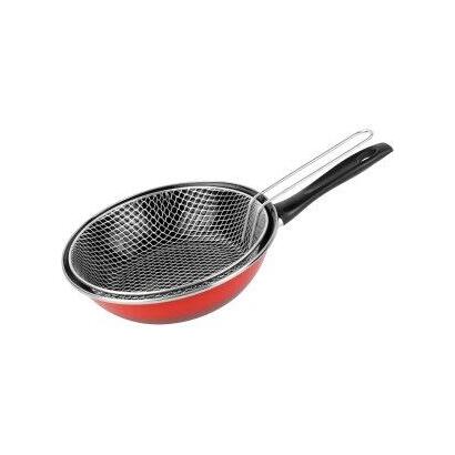 sarten-freidora-magefesa-k2-rojo-26-acero-antiadherente-efecto-piedra-todo-tipo-cocinas-apta