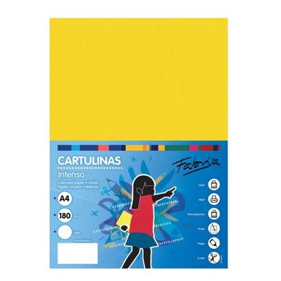 fabrisa-pack-de-50-cartulina-180gr-a4-amarillo-limon