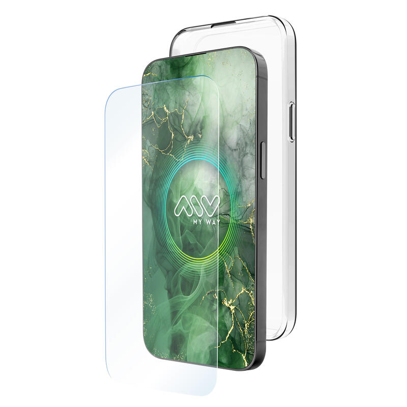 carcasa-myway-para-apple-iphone-16-transparente-protector-pantalla-cristal-templado