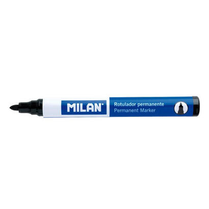pack-de-12-unidades-milan-rotulador-permanente-punta-redonda-negro