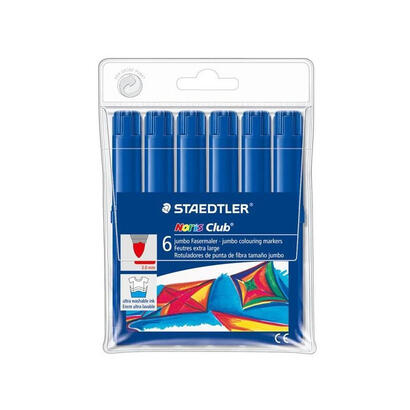 staedtler-rotulador-grueso-noris-club-azul-estuche-de-6