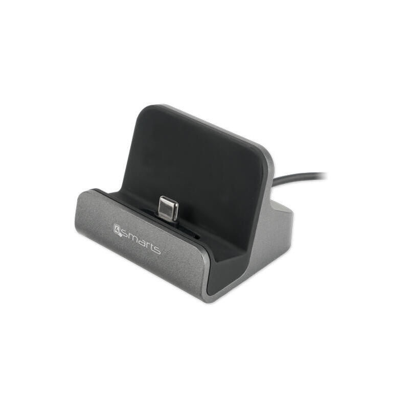 4smarts-soporte-con-estacion-de-carga-usb-c-voltdock-gris 4smarts-soporte-con-estacion-de-carga-usb-c-voltdock-gris