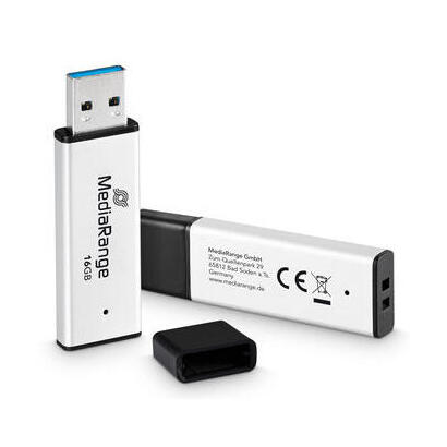 memoria-usb-mediarange-high-performance-16-gb-plateadonegro-usb-a-32-gen-1-mr1899
