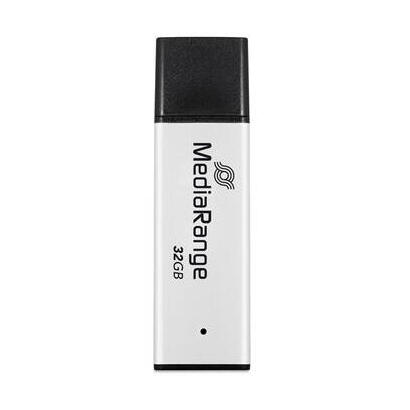 memoria-usb-mediarange-high-performance-32-gb-plateadonegro-usb-a-32-gen-1-mr1900