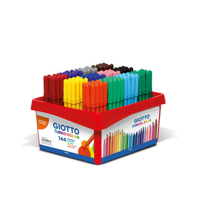 giotto-rotuladores-de-colores-turbo-color-schoolpack-144u-