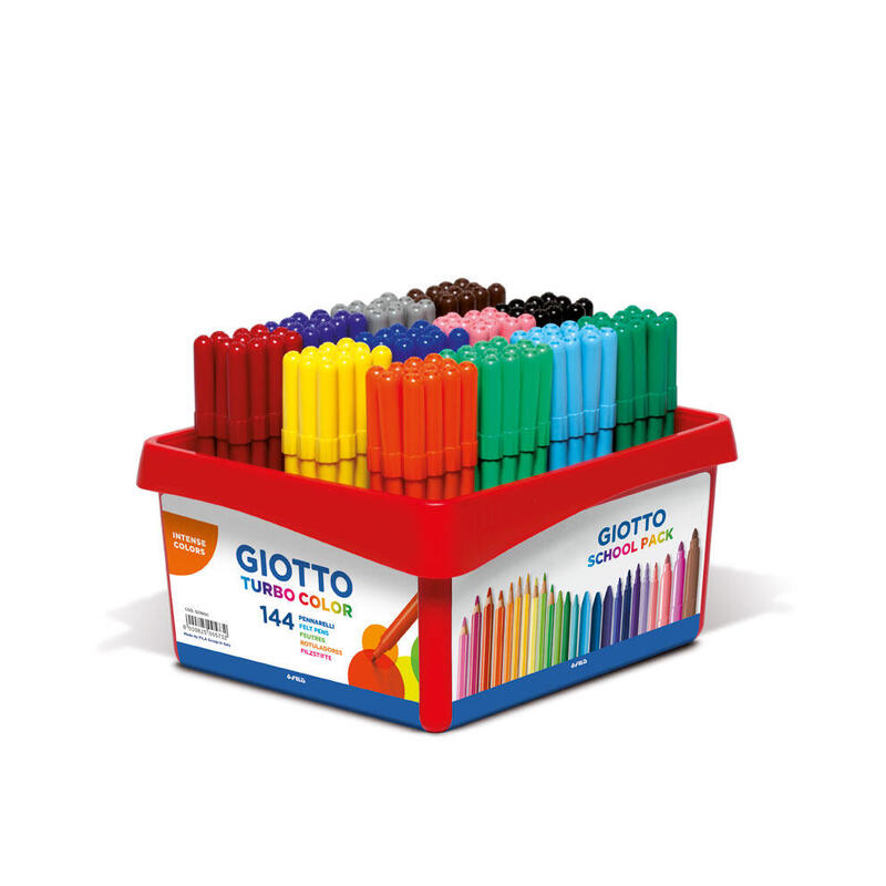 giotto-rotuladores-de-colores-turbo-color-schoolpack-144u-