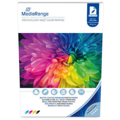 mediarange-mrink116-papel-fotografico-a4-blanco-mate