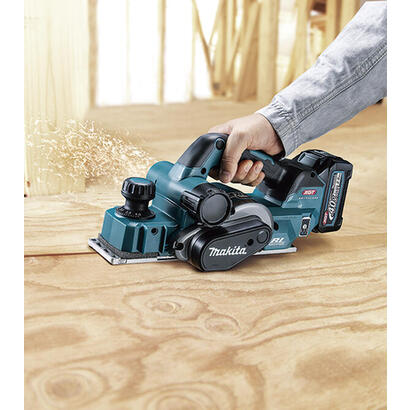 cepillo-inalambrico-makita-kp001gz-40-voltios-azulnegro-sin-bateria-ni-cargador