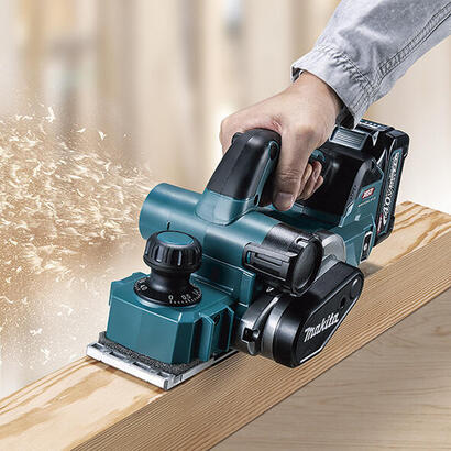 cepillo-inalambrico-makita-kp001gz-40-voltios-azulnegro-sin-bateria-ni-cargador