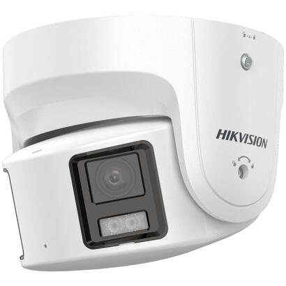 camara-ip-turret-fija-panoramica-8-mp-4mm-wdr130-mic-altavoz-es-audio-alarma-colorvu-hikvision