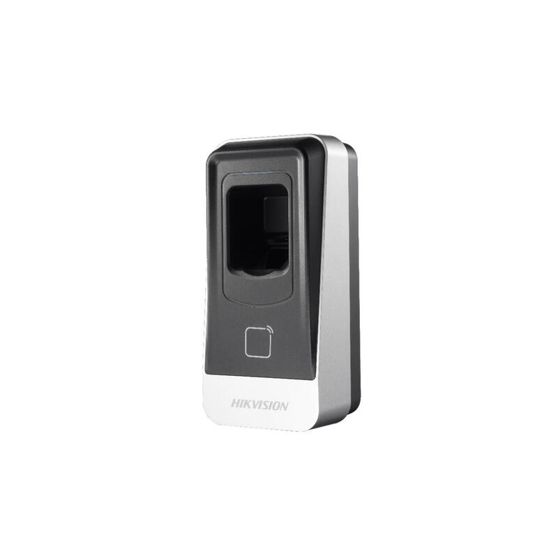 lector-huellas-dactilares-tarjeta-mifare-m1-montaje-superficie-zumbador-tamper-hikvision