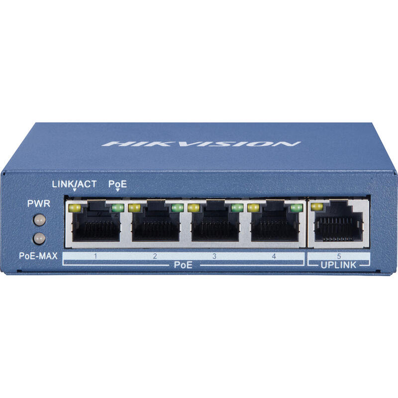 hikvision-switch-poe-4-puertos-gigabit-no-gestionable-ds-3e0505p-em