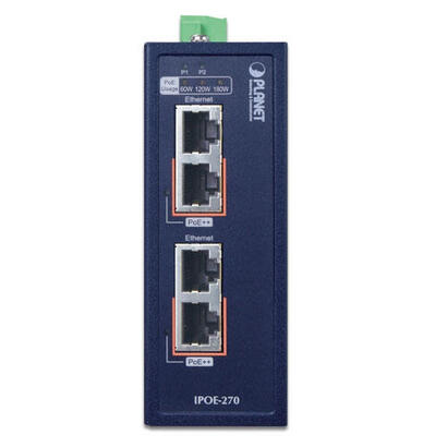 planet-ipoe-270-switch-energia-sobre-ethernet-poe-azul