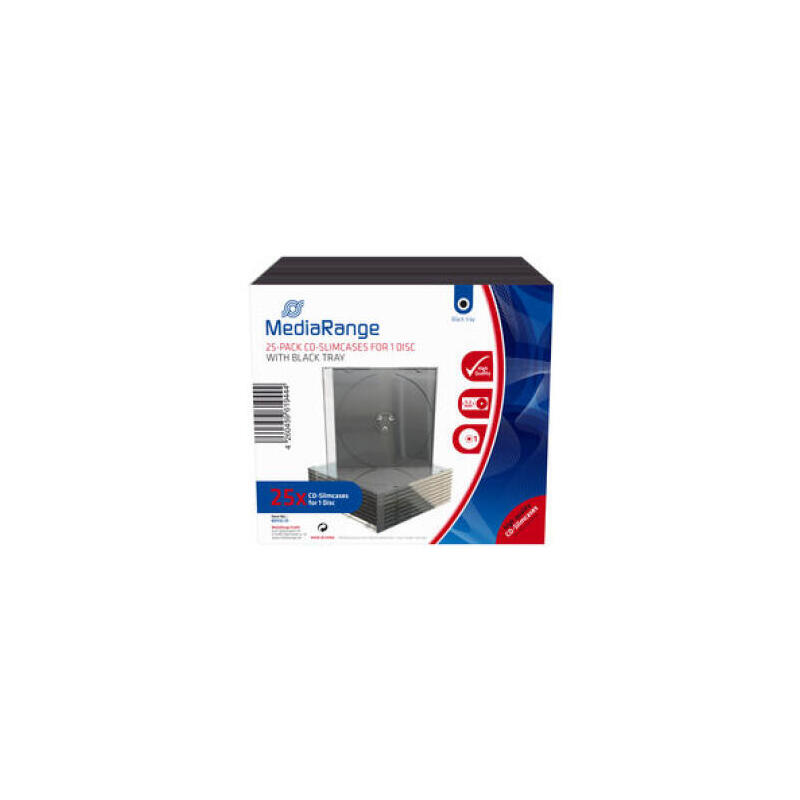 mediarange-cd-slimcases-f-1-disc-m-negro-tray-25er-pack mediarange-cd-slimcases-f-1-disc-m-negro-tray-25er-pack