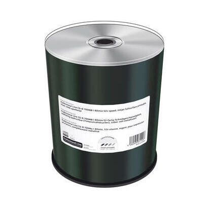 mediarange-professional-line-cd-r-700placa-base-plata-100ercakebox