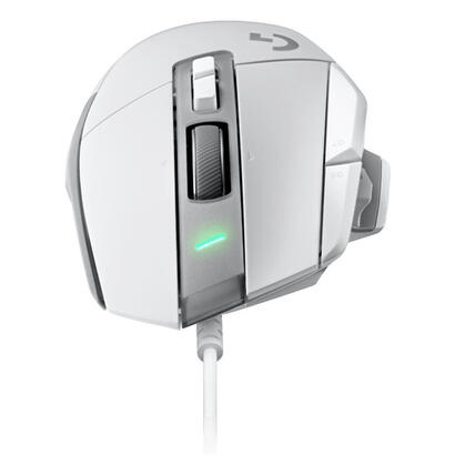 logitech-g502-x-blanco-alfombrilla-g240