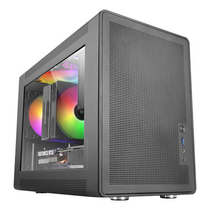 caja-microatx-mars-gaming-mcxps-cristal-templado-mesh-gpu-280-360mm-1x35-2x25-negro-compatible-atxsfx