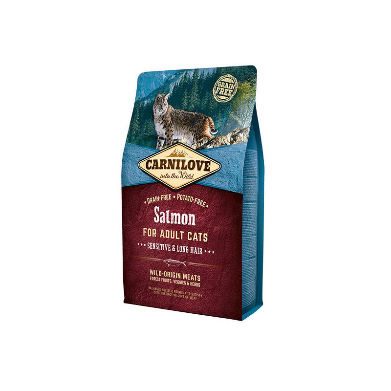 carnilove-cat-sensitive-long-hair-salmon-alimento-seco-para-gatos-2-kg carnilove-cat-sensitive-long-hair-salmon-alimento-seco-para-gatos-2-kg