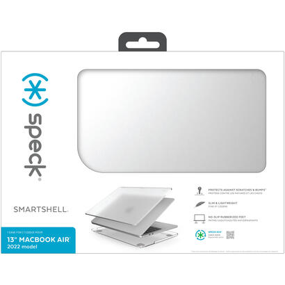 speck-speck-smartshell-macbook-air-136-m4-2025-m3-2024-m2-2022-clear